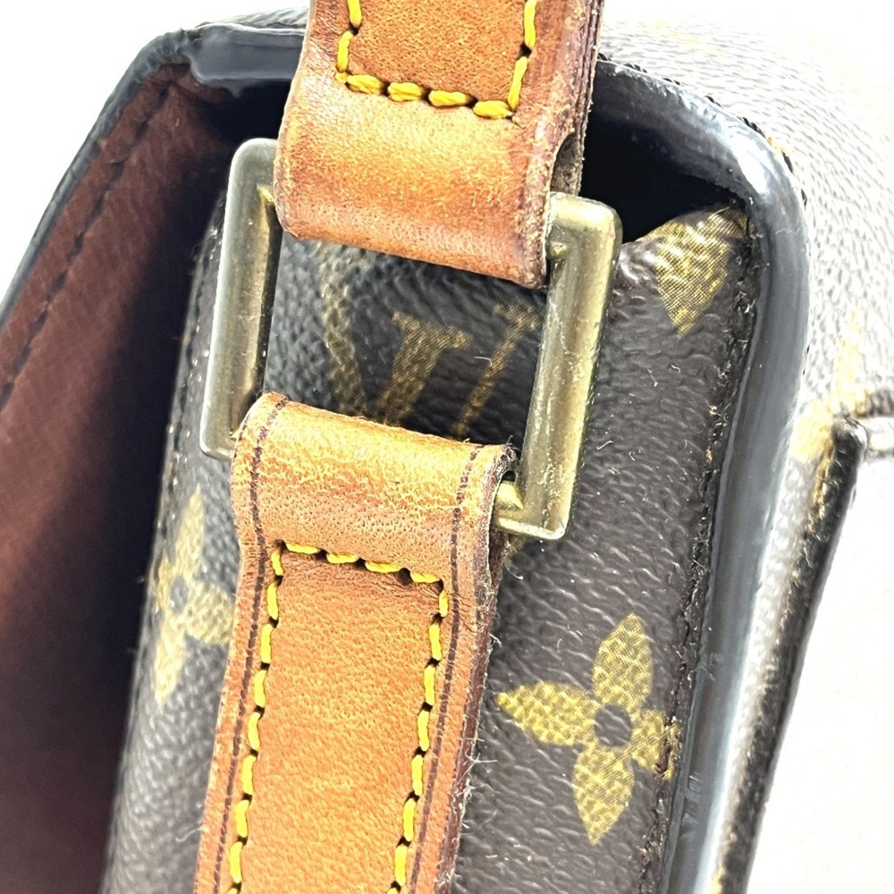 LOUIS VUITTON Authentic Brown Monogram Canvas Shoulder Bag - Picture 8 of 16